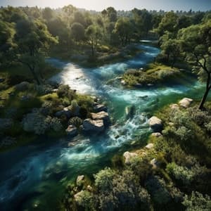 River Zen: Soothing Sounds for Meditation - Meditation Hz