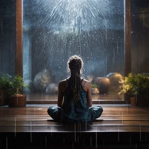 Estudio Tranquilo Con Las Gotas Del Piano Lluvioso - Consorte de música de piano relajante