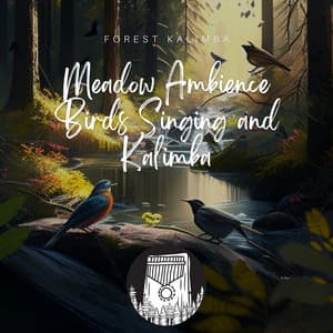 Meadow Ambience Birds Singing and Kalimba - Forest Kalimba