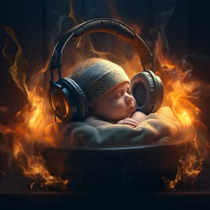 Fire Slumber: Baby Sleep Harmonies - Solfeggio Dreams