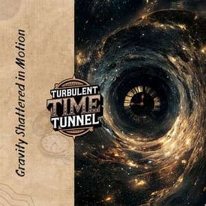 Gravity Shattered in Motion - Turbulent Time Tunnel