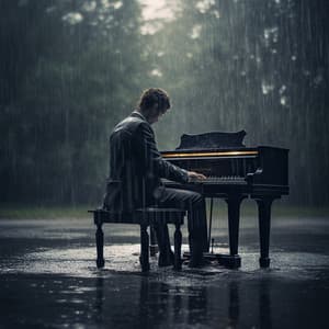 Meditación En El Abrazo De La Lluvia Al Piano - Música clásica de piano New Age