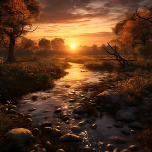 Cuarteto Sereno Del Agua: Melodías Tranquilas Del Río - Sonidos de la naturaleza báltica