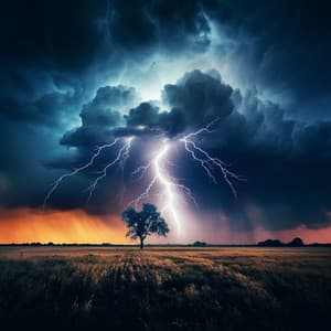 Dogs' Calm Thunder: Relaxing Thunder Sounds - Soft Background Music