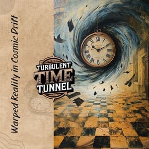 Warped Reality in Cosmic Drift - Turbulent Time Tunnel