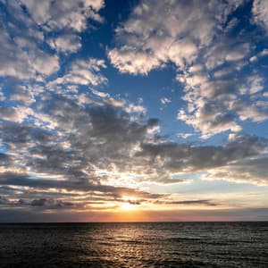 Sunset Ocean - Water World