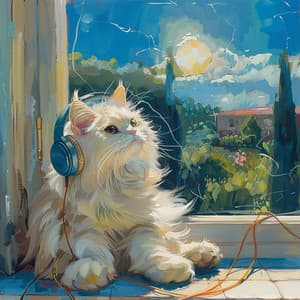 Cats' Gentle Grooves: Chill Music for Leisure - Gentle Cat Calm