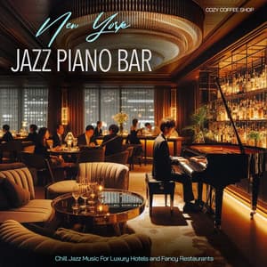 New York Jazz Piano Bar - Chill Jazz Music For Luxury Hotels and Fancy Restaurants - Cozy Coffee Shop