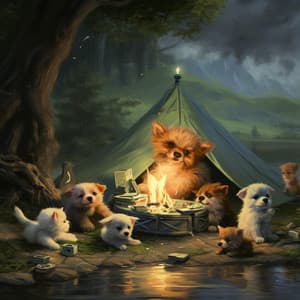 Music combined with Rain: Rainy Comfort for Cats - Wind Speaks
