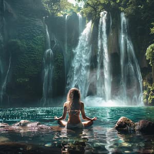 Sonidos Pacíficos De Cascada: Meditación Y Enfoque - Club de música de meditación