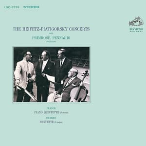 Franck: Piano Quintet in F Minor, M. 7, FWV 7 & Brahms: String Sextet No. 2 in G Major, Op. 36 - Gregor Piatigorsky