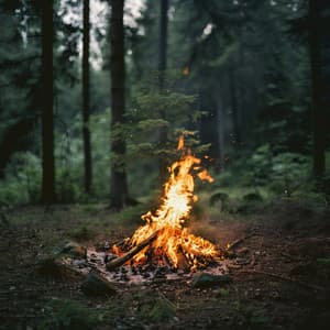 Sueño Con Fuego Crepitante: Música Para Un Descanso Tranquilo - Tonos de estudio