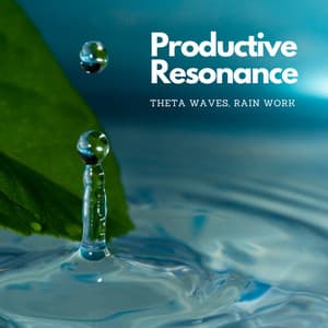 Productive Resonance: Theta Waves, Rain Work - Happy Work from Home