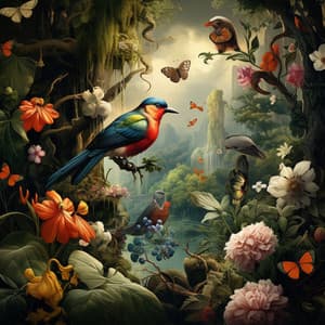 Serenade in Green: Nature's Lush Melodic Tapestry - Womb Ambience