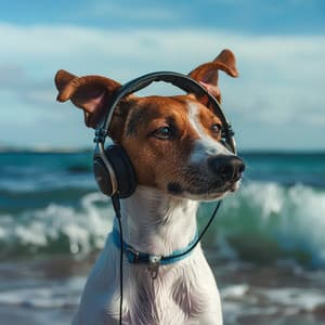 Barking Melodies: Dogs Oceanic Playful Tunes - Doggy Music
