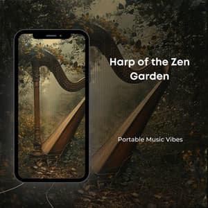 Harp of the Zen Garden: 432 Hz Calm - Portable Music Vibes