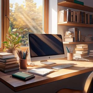 Melodías Enfocadas: Música Para Estudio Y Concentración - Estudio de ritmos binaurales puros