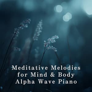 Meditative Melodies for Mind & Body - Alpha Wave Piano - Relax α Wave