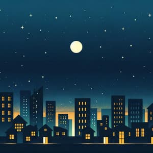 The Indigo Hour: Alleyway Lullaby - Jazz Night Music Paradise