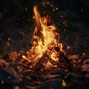 Relaxing Fire Chill: Warm Ambient Vibes - Baltic Nature Sounds