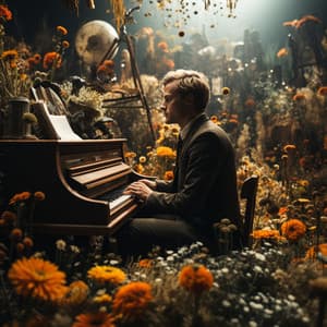 Maletines En Flor: Flores De Piano Para Soluciones Creativas - Cubiertas antipolvo para piano