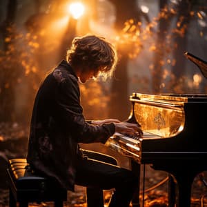 Armonía Tranquila: Escapes De Piano Meditativo - Piano y lluvia