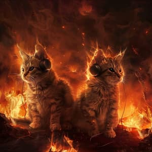 Cats by the Hearth: Warm Music Tones - Soothing Cat Music