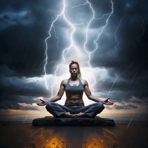 Meditación De Truenos: Ecos De Calma - Meditación Sencilla