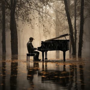 Meditación En El Abrazo De La Lluvia Al Piano - La vida en Legato