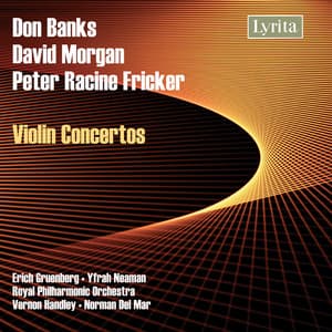 Banks, Morgan & Fricker: Violin Concertos - Erich Gruenberg