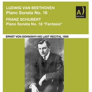 Beethoven & Schubert: Piano Sonatas - Ernst von Dohnányi