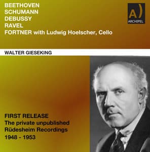 Walter Gieseking live in Rüdesheim - Walter Gieseking
