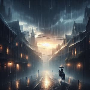 Relaxing Rain Noise on a Metal Roof - Vædret