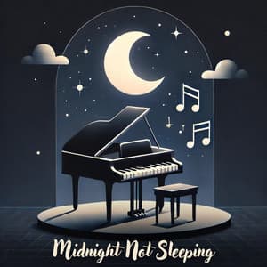 Midnight Not Sleeping – Nostalgic Piano Pieces - Piano Lounge Club