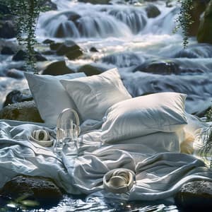 Sleep by the River: Music for Rest - Sleepy Skies