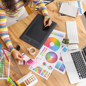 Creative Lofi Focus: Inspired Work Success - Work at Home Lofi