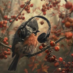Binaural Birds Serenity: Peaceful Cadences - 78 72 Hz - Alpha Waves Concentration