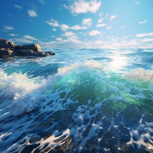 Ocean's Study Ambience: Peaceful Focus Tunes - Polysomni