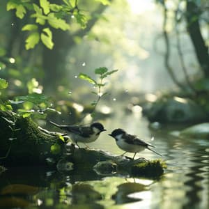 Creek's Soothing Touch: Binaural Birds and Nature Spa - 92 88 Hz - Spa & Spa