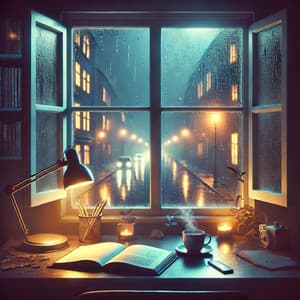 Night Study Lofi: Nostalic Rain - Lo-Fi for Studying