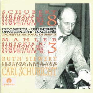Schubert: Symphony No. 8 in B Minor "Unfinished" - Mahler: Symphony No. 3 in D Minor - Orchestre National De France