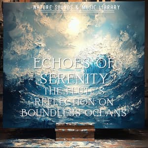 Echoes of Serenity: The Flute’s Reflection on Boundless Oceans - Nature Sounds & Music Library