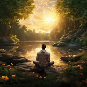 River's Deep Meditation: Calming Water Echoes - Meditation and Relaxation
