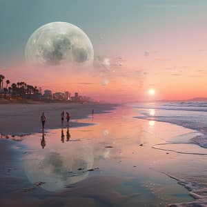 Olas Oceánicas: Ecos De La Quietud - Silencio etéreo