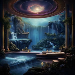 Tranquil Ember Massage Melodies: Music by the Fire - Atmospheric Force