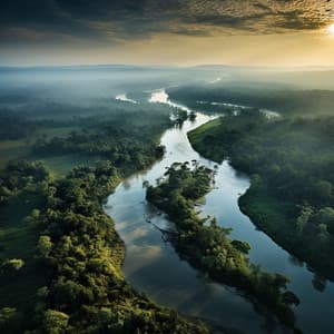 Enfoque De Cascadas: Flujo De Melodías Concentradas - naturalista
