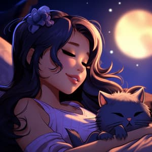 Sueños Celestiales De Gato: Ondas Theta, Lluvia - Frecuencias Binaurales