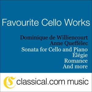 Claude Debussy, Cello Sonata In D Minor - Anne Queffélec
