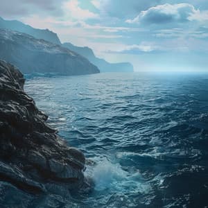 Ocean Chill for Mindful Meditation - beach goers