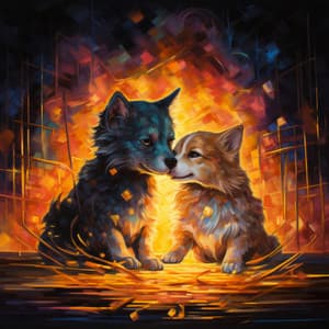 Comforting Flames: Pets Fire Comfort - Music for Pets Specialists